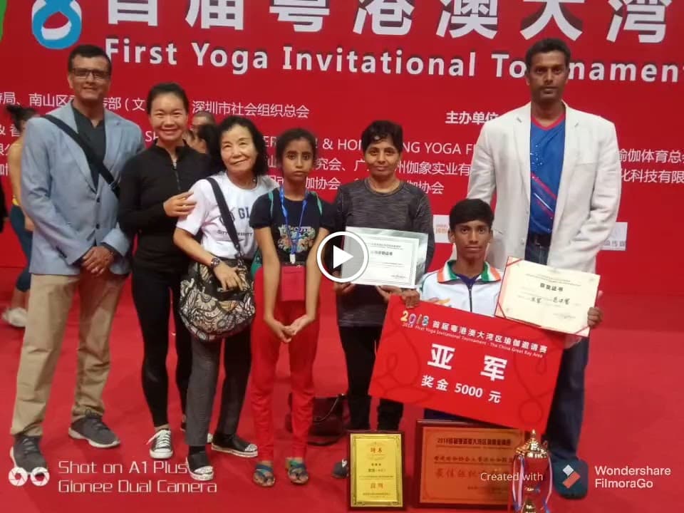 SS Yoga session
